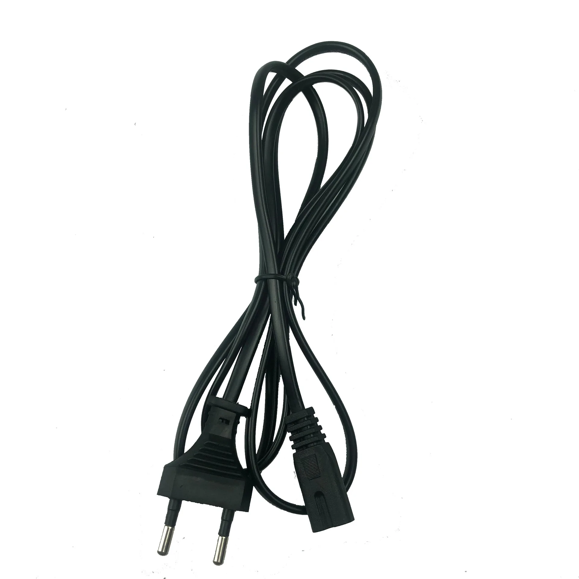 2 Pin AC Plug Power Cable Cord 8 C7 To Euro Eu European For Cameras Printers Notebook EU Power