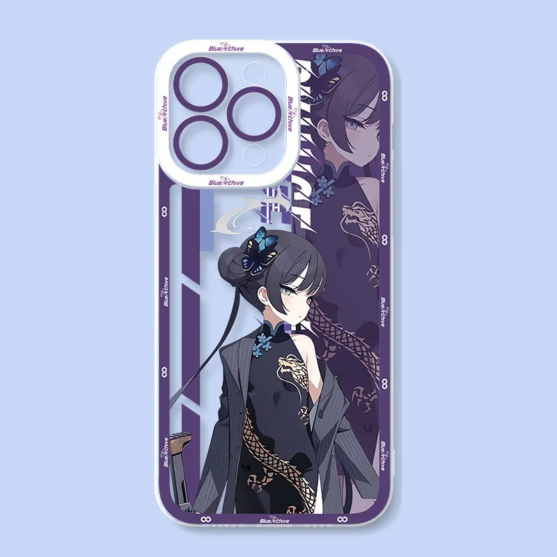 Stylish Blue Archive Protective Phone Case