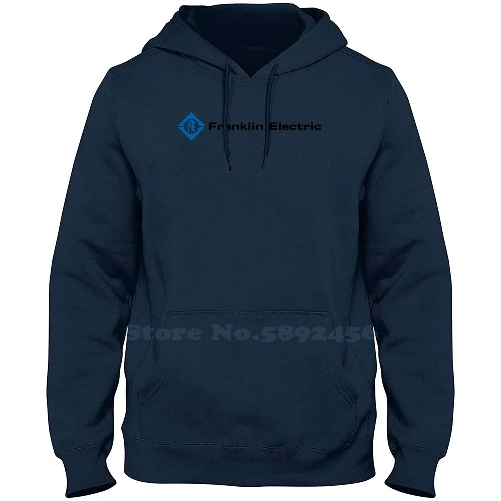 

Franklin Electric Casual Clothing Sweatshirt 100% Cotton Graphic Hoodie