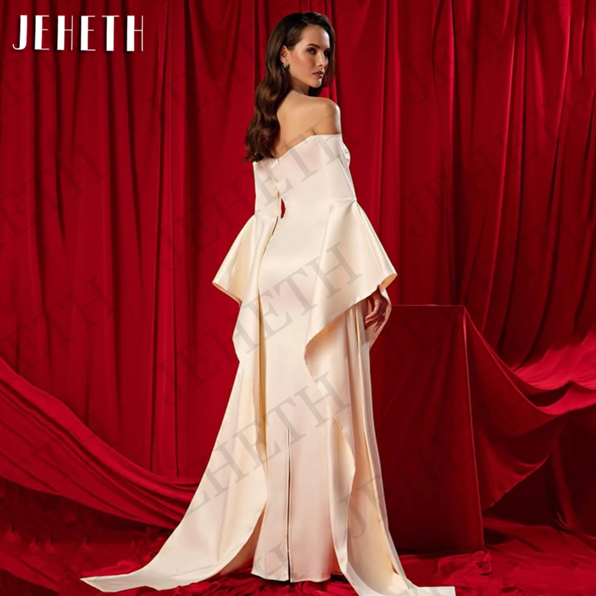 strapless open back dress Classy Short Sleeve Knee-Length Party Dress main image 0