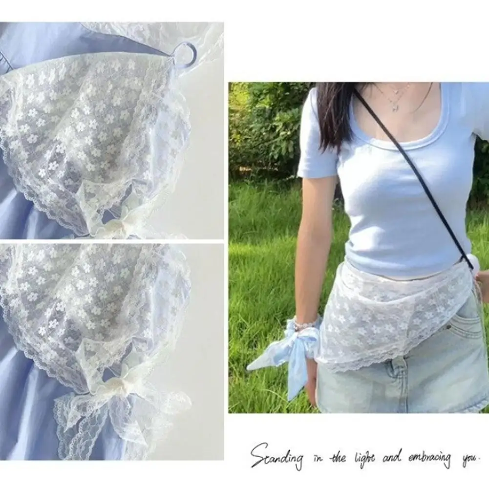 Polyester Triangle Hair Scarf Headband for Women and Girls