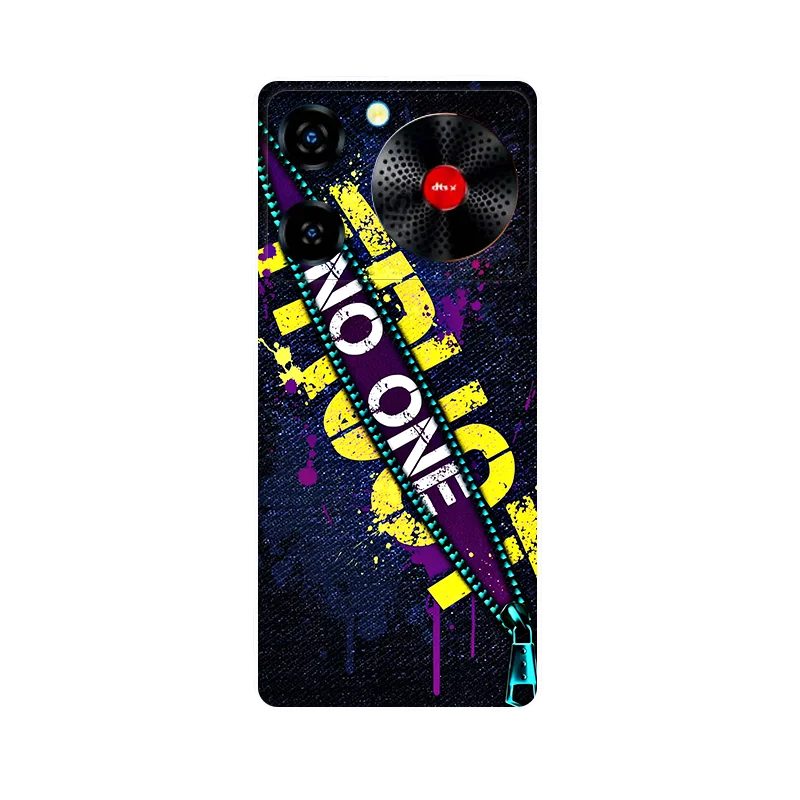 Nubia Music Case - Funny Cute Silicone Soft Back with Shockproof Bumper