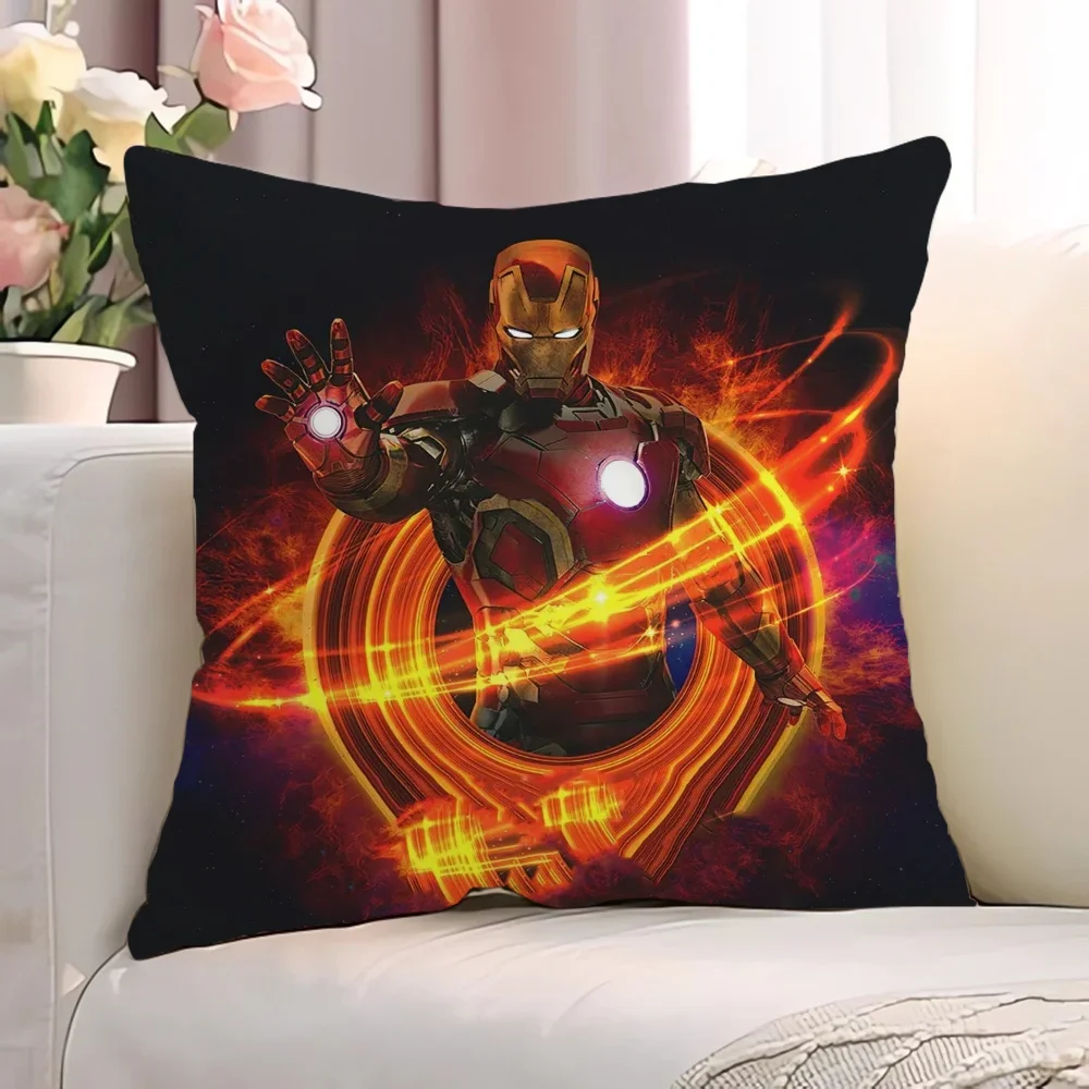 M-MarvellS Anime Pillow Cover Fall Decor Sofa Cushions Sleeping Pillows Pillowcase Decorative Cushion 45x45 Covers Body 45x45cm