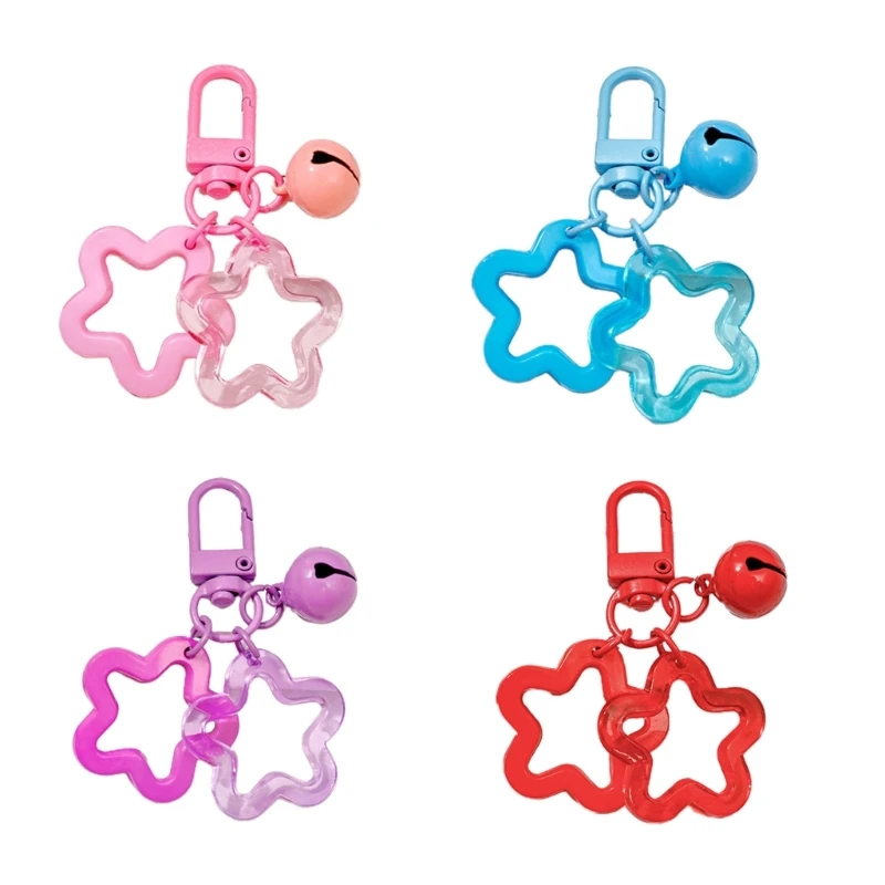 

Glitter Acrylic Keychain Pendant Keyring Girls Bag Charm Backpack Dropship