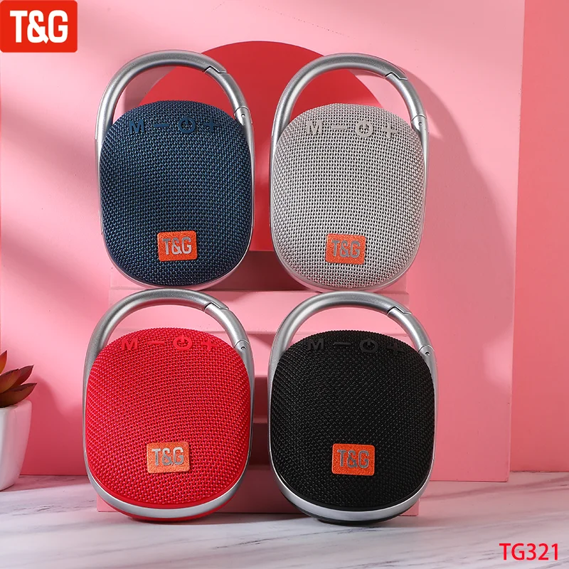 

Портативный беспроводной Bluetooth-Динамик T & G TG321 со светодиодный Ной подсветкой, стерео сабвуфер, бас, водонепроницаемый уличный динамик с поддержкой TF-карты