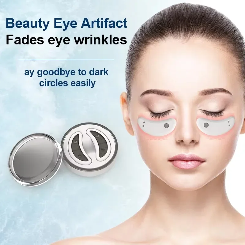 Eye Massager EMS Micro-current Led Red Light Gel Patch