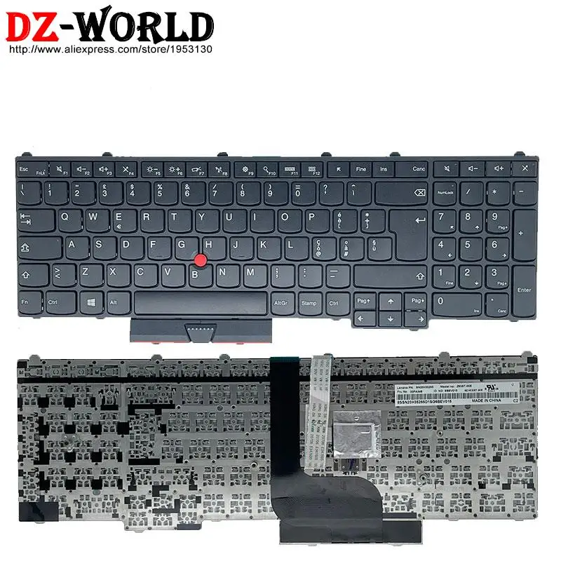 Teclado para Lenovo Thinkpad Acessórios do Portátil P50 P70 P51 P71 de gr Ele ch Sws Nós tr Não cz dk pt cr lt kr Qwertz - Imagem 6