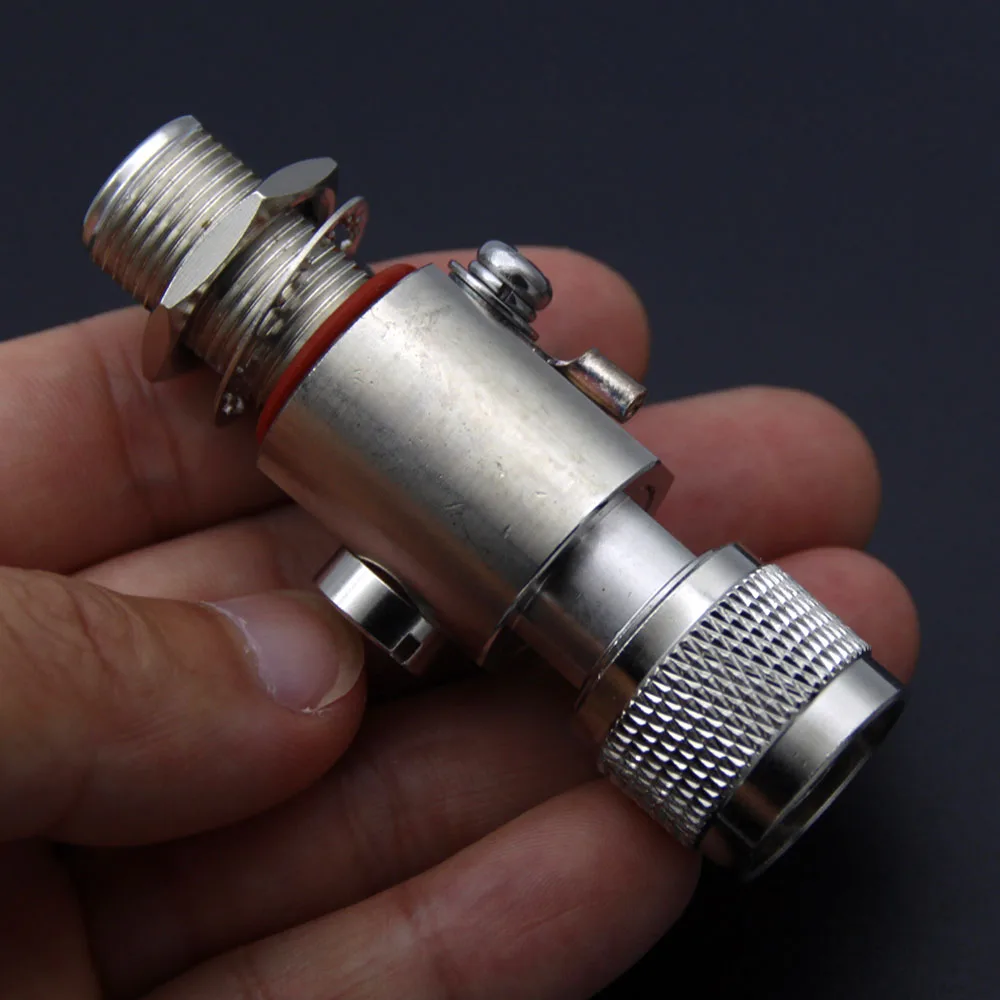 Feeder Lightning N Type Lightning Arrester Antenna or Weak Base Station Arrester Male To Female Connector