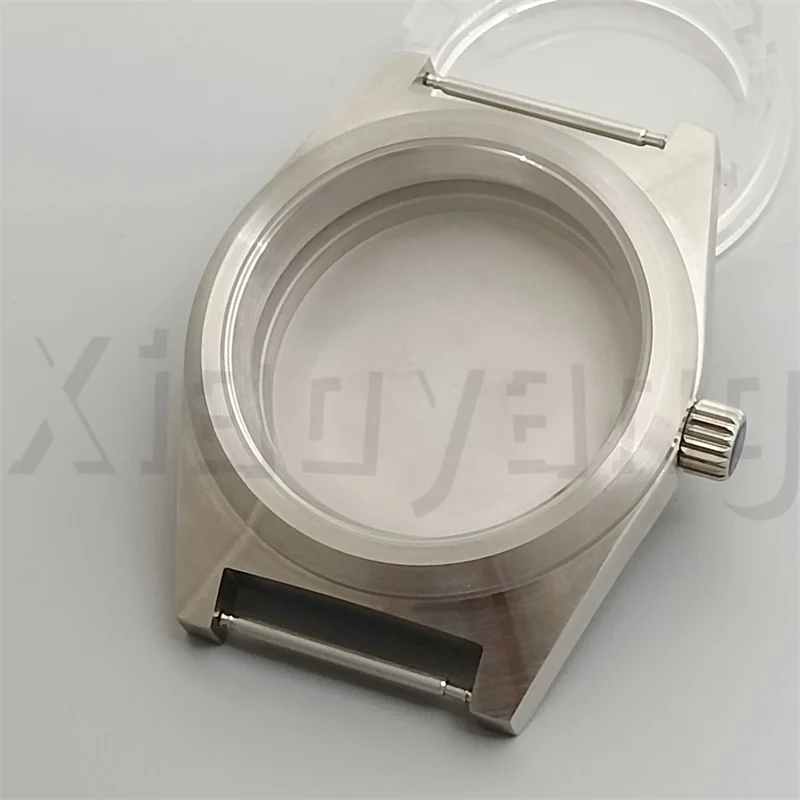 38MM Stainless Steel Watch Case with Sapphire Coated Glass – Available in Silver, Rose Gold, and Black