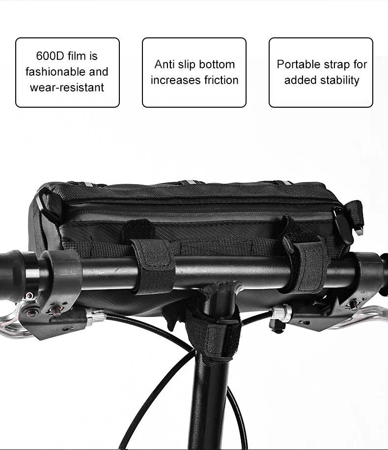 X-TIGER Fahrradtasche, tragbarer Lenker, Mehrzweck-Rucksack mit großer Kapazität, MTB, Rennrad, Rahmen, Schlauchtasche, Umhängetaschen – Detail 16