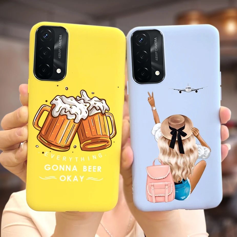 Cute Fashion Painted Soft TPU Phone Case Cover - Artistic Design Protective s Capa