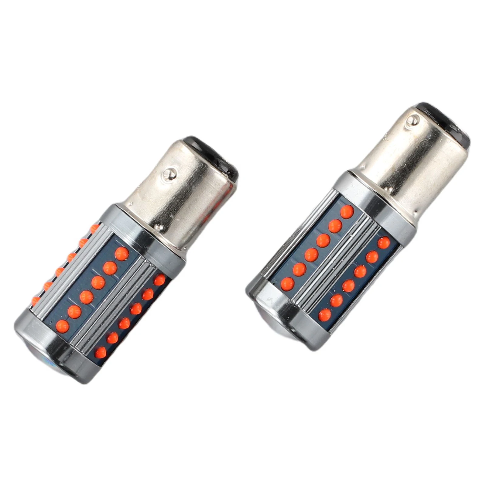 

2× 1157 LED Light Bulb Accessory High Brightness Plug And Play Stop Tail Lamp 2pcs Set Brake Light DC/AC 12V-24V Super Bright