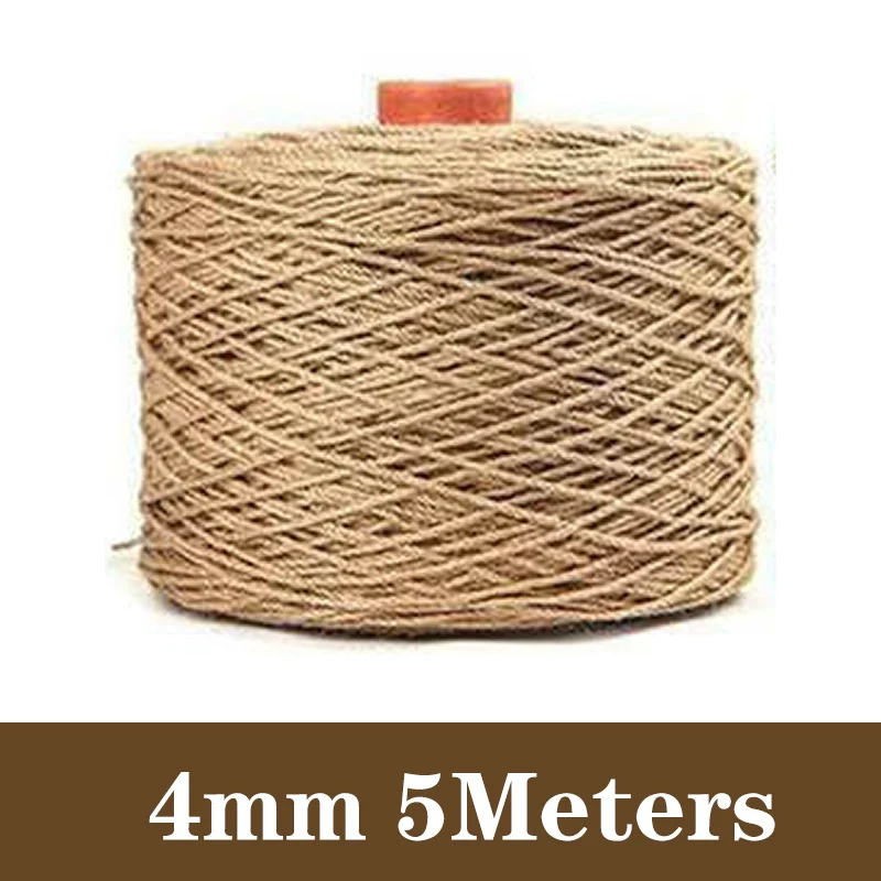 1/2/3/6/8/10mm Macrame Cord Rope String Natural Cotton Macrame Twisted Twine Braided Crafts Handwork DIY Home Textile Decoration 