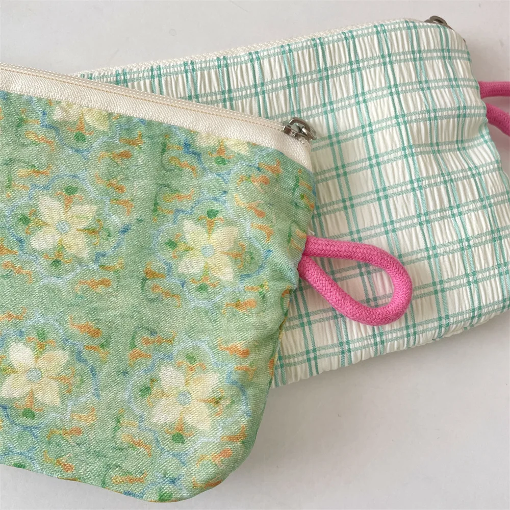 Portable Small Fresh Coin Purse Girls Portable Key Lipstick Storage Bag Travel Document Bag Kids Cute Purse Coin Pouch Card Bag