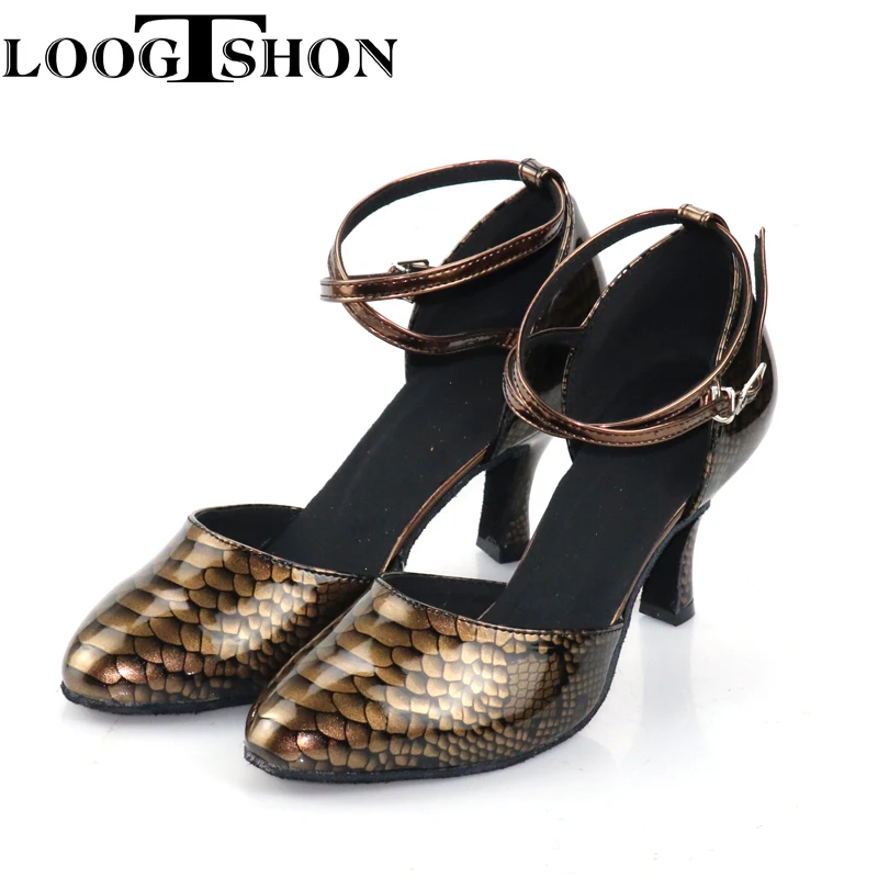 LOOGTSHON Latin water platform dancing shoes woman fashion shoes High Heels Jazz Shoes