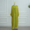 108821-751504.jpg Kimono Cardigan pour Femmes Musulmanes, Robes Abaya Ouvertes Ornées de Diamants, Écharpe, Longue Robe, Robe de Dubaï, Robe Turque, Vêtements Islamiques, Marocain, Eid, Ramadan