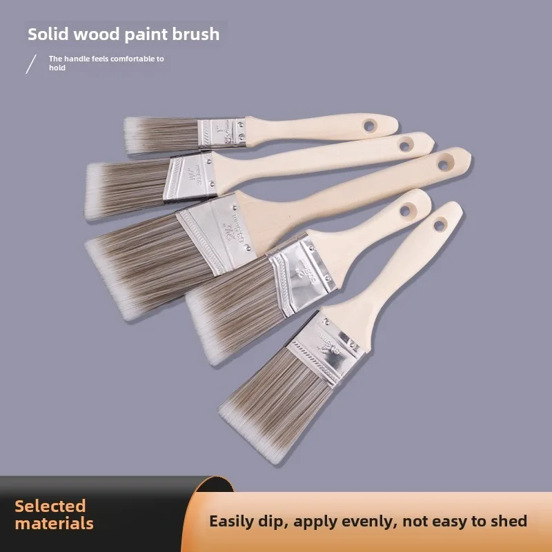 Bevel color separation brush for interior and exterior corner brushes for latex paints paints stains paint supplies and tools paint brushes