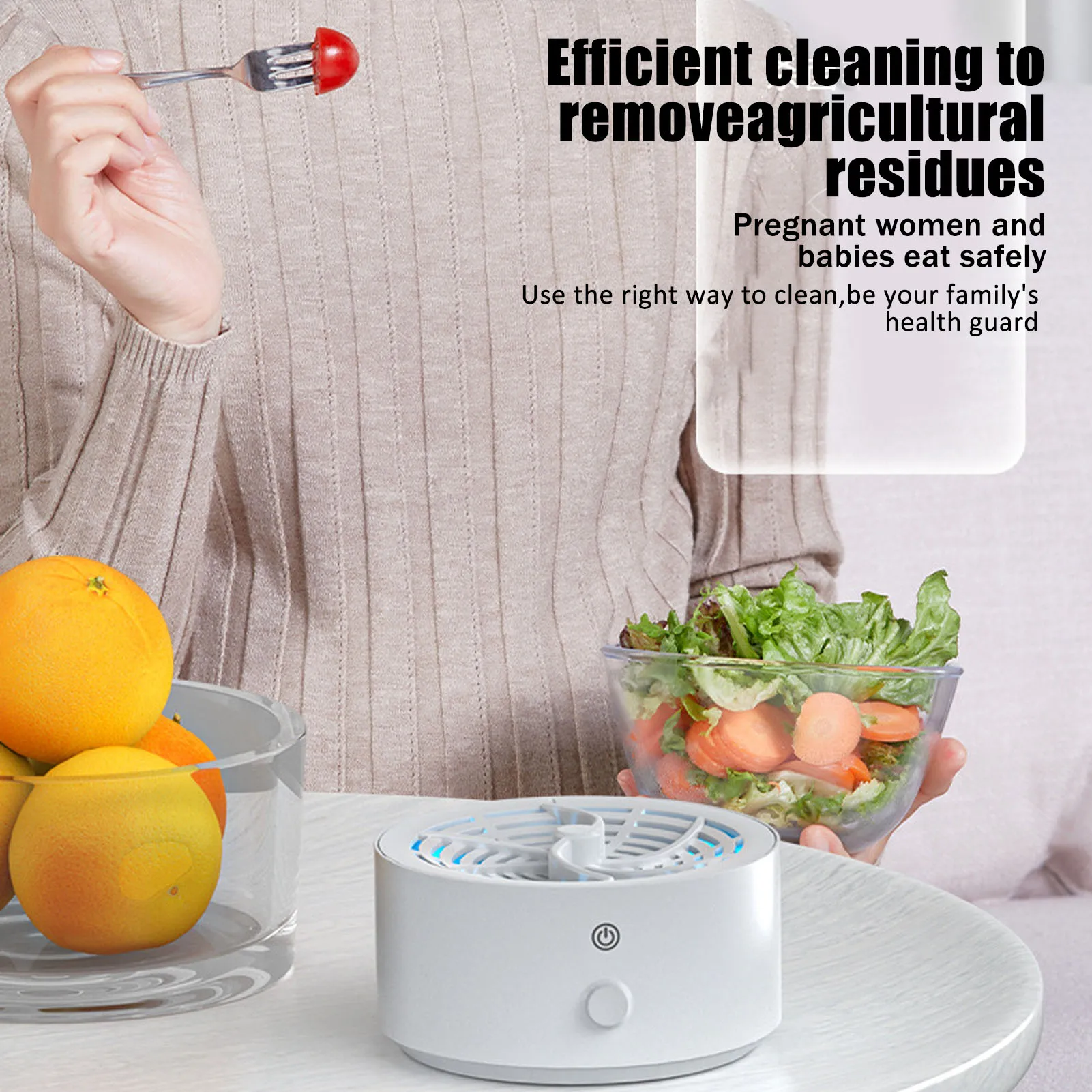 Dishwasher Fruit Vegetable Washing Machine Portable Wireless Fruit Food Purifier Household Food Cleaner Machine Removes Pesticid 3