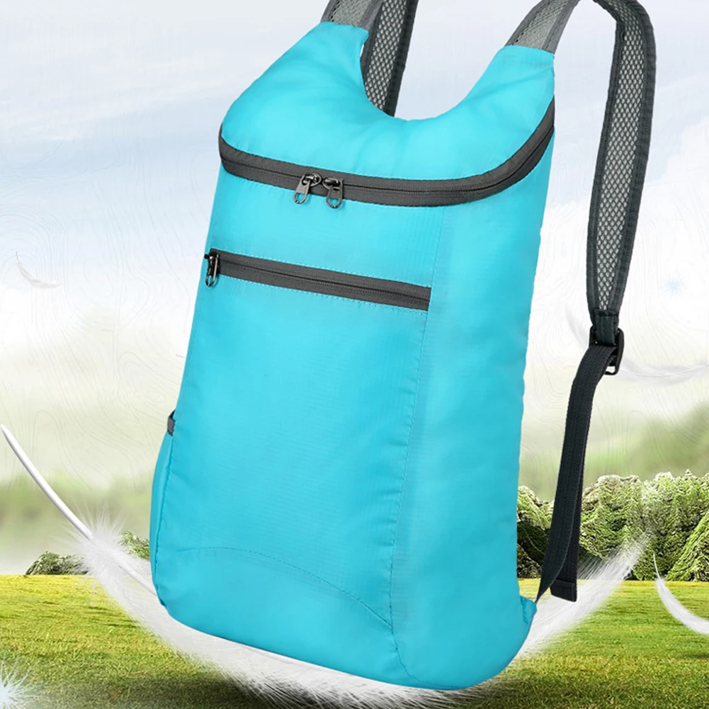 

10L Outdoor Sports Backpack Waterproof Portable Folding Bag Comfortable Rucksack Camping Hiking Travel Daypack Leisure Sport Bag