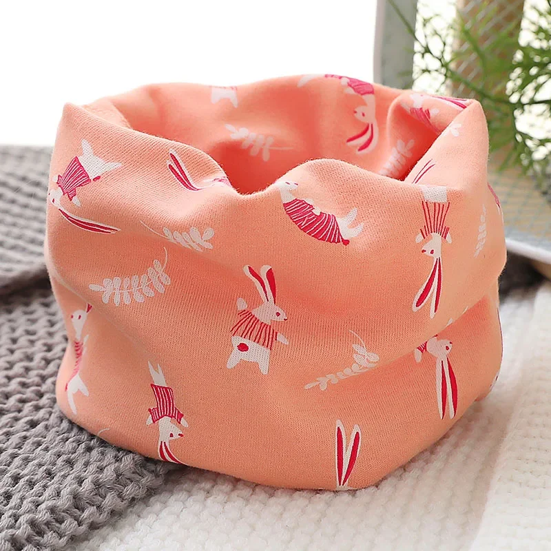 New Fashion Kids Scarf Autumn Winter Baby Scarf Boys Girls Infant Scarves Children's Cotton Warm O Ring Magic Neckerchief