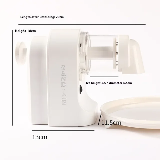 Manual Ice Crushers Electric Home Snowflake Ice Shaving Artifact USB Rechargeable Shaking Ice Machine Smoothie Machine Summer 5