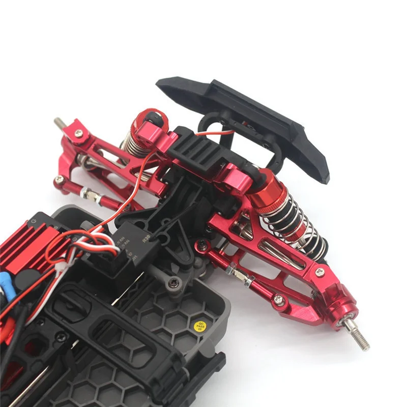 MJX 하이퍼 고 16207 16208 16209 16210 H16 1/16 RC카 업그레이드 부품 키트용 ABNR 메탈 서스펜션 암 스티어링 블록 세트