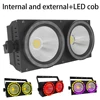 NEW 2eyes High Power 200W LED COB 50W RGB LED light strip 2IN1 DMX Stage Effect Blinder Cool Warm White DJ Stage Lighting Lamp 1