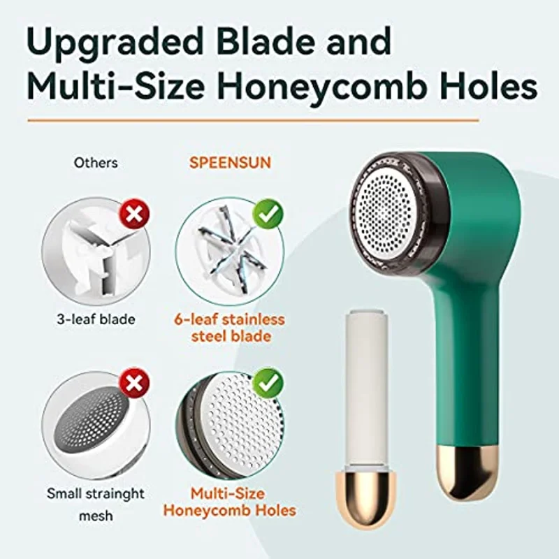 

Fabric Shaver Electric Lint Remover Fabric Shaver Fuzz Remover Sweater Shaver Electric Lint Remover Rechargeable Fabric Shaver