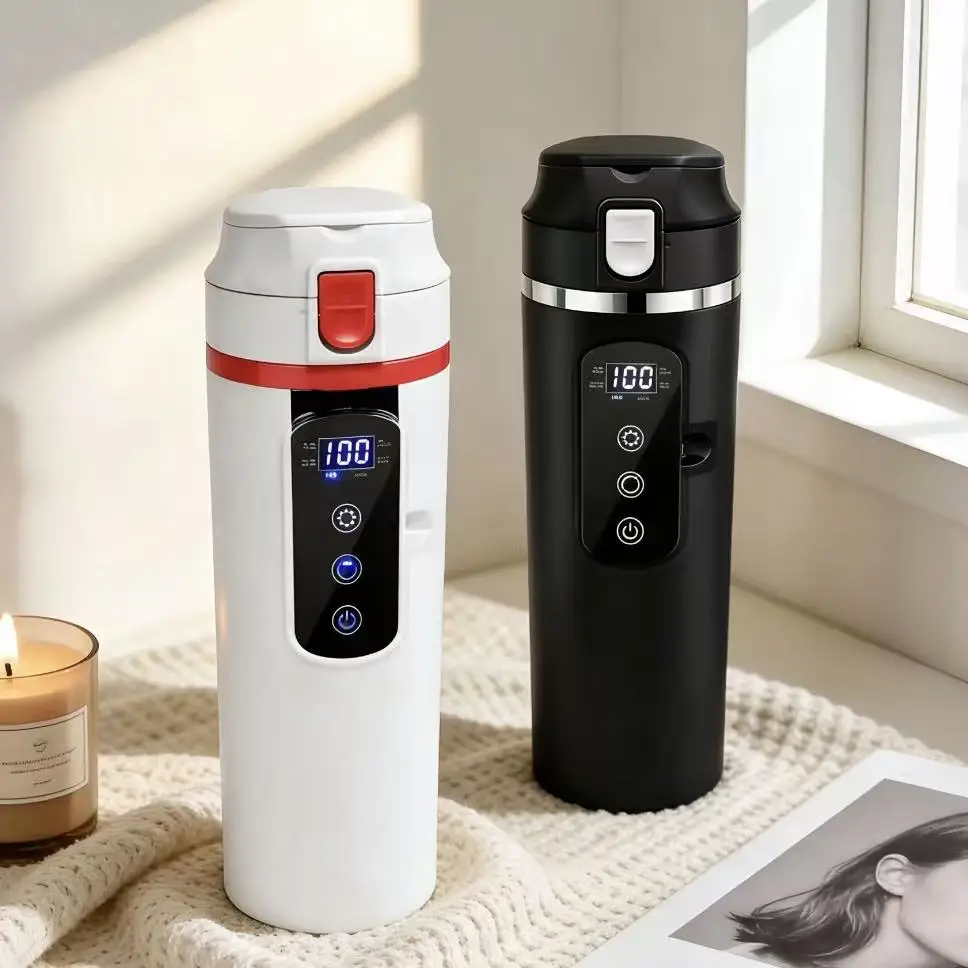 Portable Car Electric Heating Cup 304 Stainless Steel