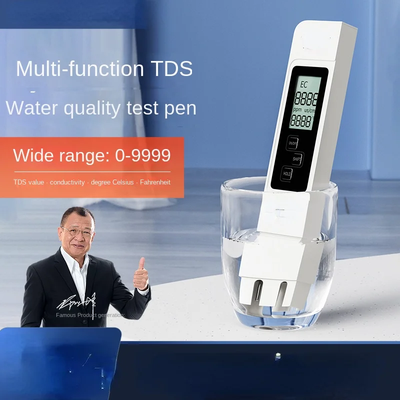 

Water Quality Test Pen Drinking Water High Precision Household Pure Tap Water Multifunctional PH Testing Instrument
