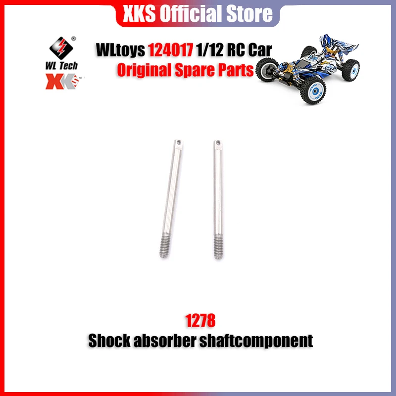 

WLtoys 124017 1/12 RC Car Original Spare Parts 1278 Shock Absorber Shaftcomponent