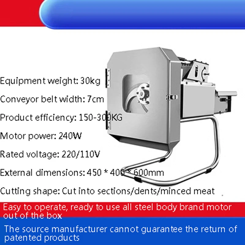 

Electric Multifunctional Vegetable Cutter Home Vegetable Cutter God Commercial Automatic Potato Shredder Shredder Slicer 220V