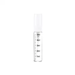 Compact Refillable Travel Perfume Spray Bottle - Mini Portable Scent Container (5ml Clear)
