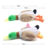 Cute Plush Duck Sound Pet Toys Stuffed Squeaky Animal Squeak Dog Toy Cleaning Tooth Dog Chew Rope Toys Pet Dog Accessories Toys 3