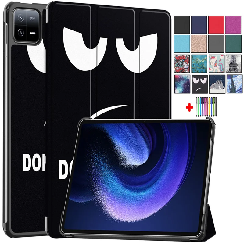 Coque For Xiaomi Pad 6 Pro Case Tablet Protective Shell For Xiaomi Mipad 6 Cover Kids Shell For Mi Pad 6 Pro 2023 Case Etui +Pen_voghion.com