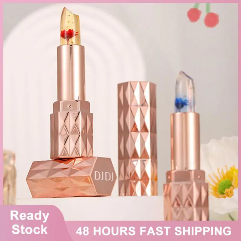 

Temperature Change Lip Balm Hold Makeup Color Changing Lipstick 3.8g Lip Makeup Flower Lip Balm Lipstick Non Stick Lip Balm