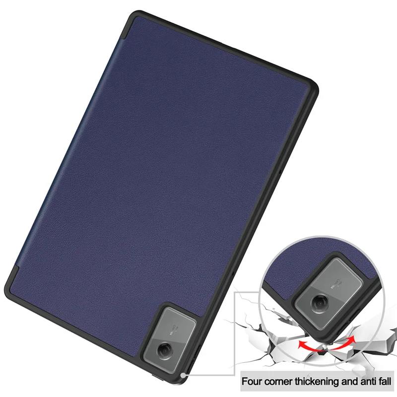 Premium Case with Pencil Holder and PU Silicon Back