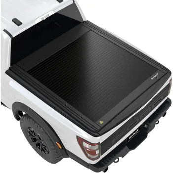 Retractable Hard Truck Bed Tonneau Cover Fits 2015-2025 Ford F-150 5.5 Bed (66 1