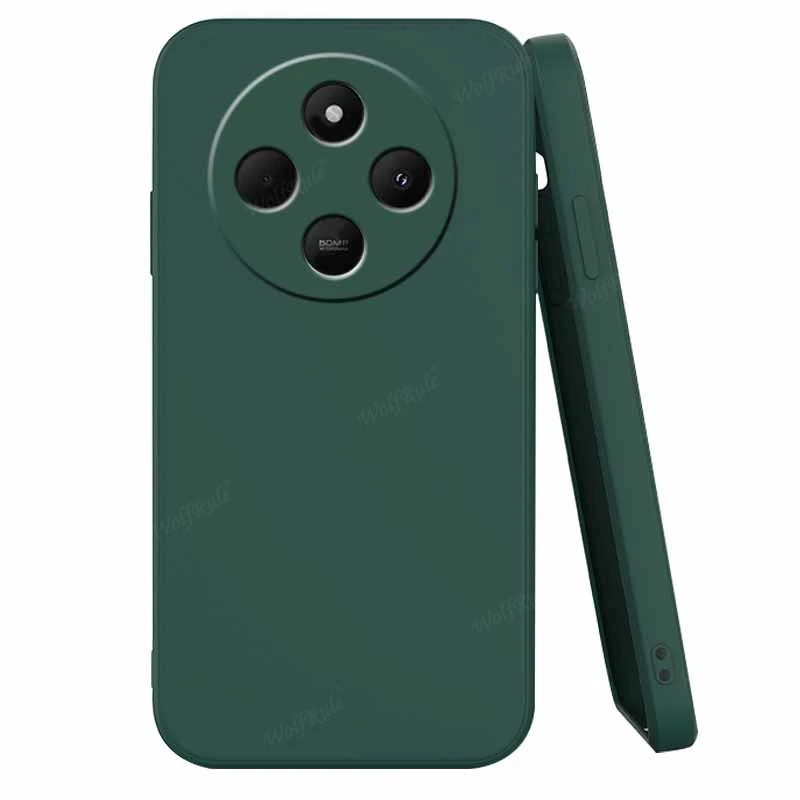 Premium Liquid Silicone Shockproof Back Bumper Soft Case - TPU Protective Cover