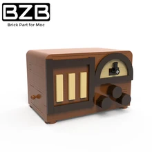 

BZB MOC Radio Decryption Box Assemble Building Blocks Educational Toy Model Kids Best Birthday Gift