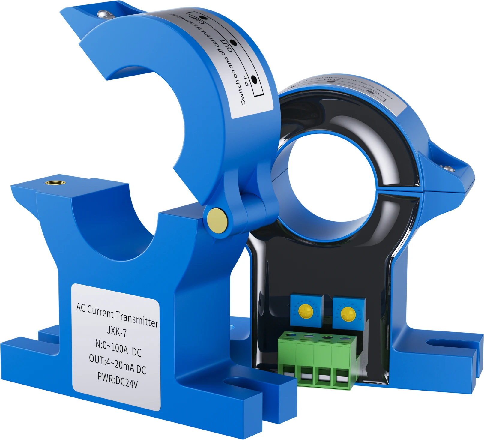 JXK-7 Hall Current Transmitter 4-20mA 0-10V 0-5V RS485 Current