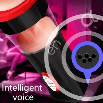 Automatic Blowjob Male Masturbators For Men Real Adult Goods 18 Sucking Machine men's Silicone Vagina Doll Sexy Masturbation Toy 5