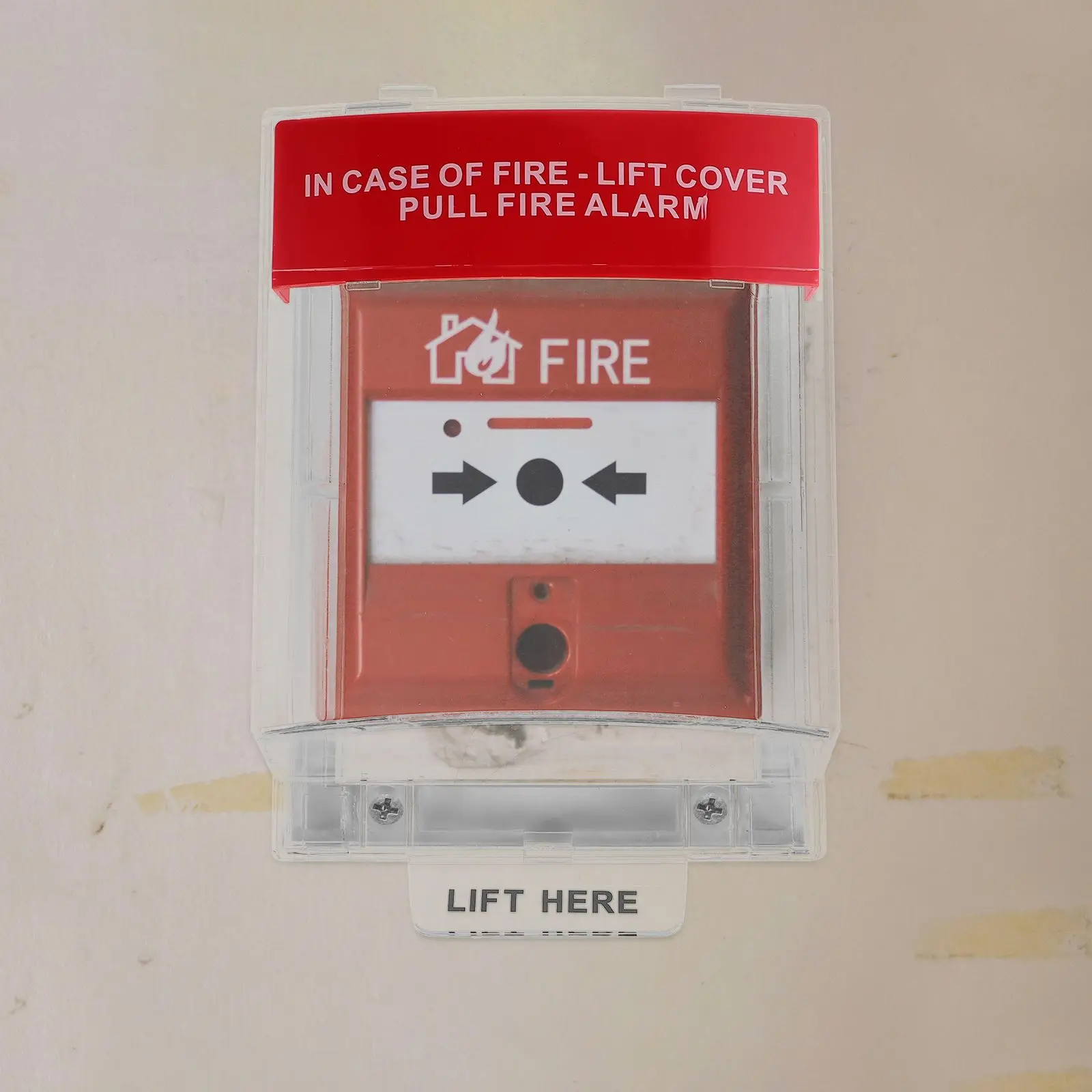 Fire Alarm Protective Manual Call Point Full Coverage Guard for Fire Station High Temperature Resistant and Fireproof Material