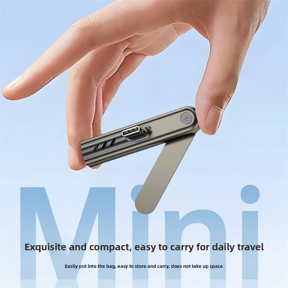 어댑터 240W 고속 충전 접이식 타입 C 어댑터, 다기능 USB C-3.5mm 오디오 변환기(전화 충전기/데이터 동기화용)