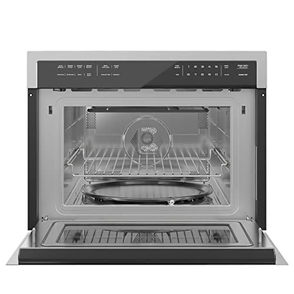 Description Picture 6 of itemStainless Steel 24" Built-in Microwave Oven with Convection Heating and Cool Door Technology Dual Function Cooking Heating and