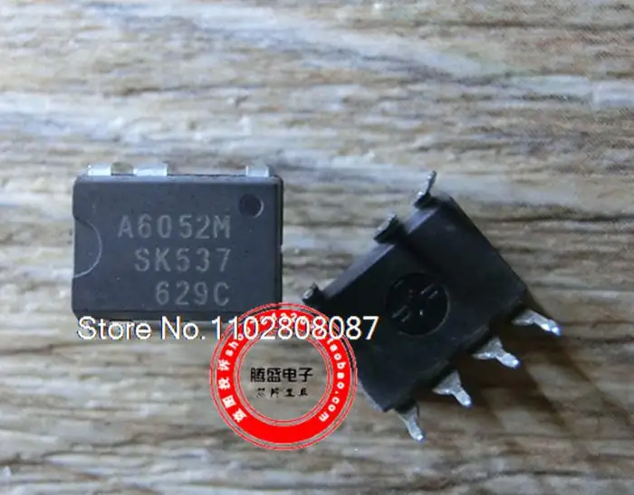 

10PCS/LOT STR-A6052M A6052 A6052M DIP-7