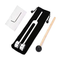 New 128 Hz Tuning Fork Weighted Bio-Acoustic Tuning Fork for Therapy 128 Hz Acoustic Slider Tuning Fork 1