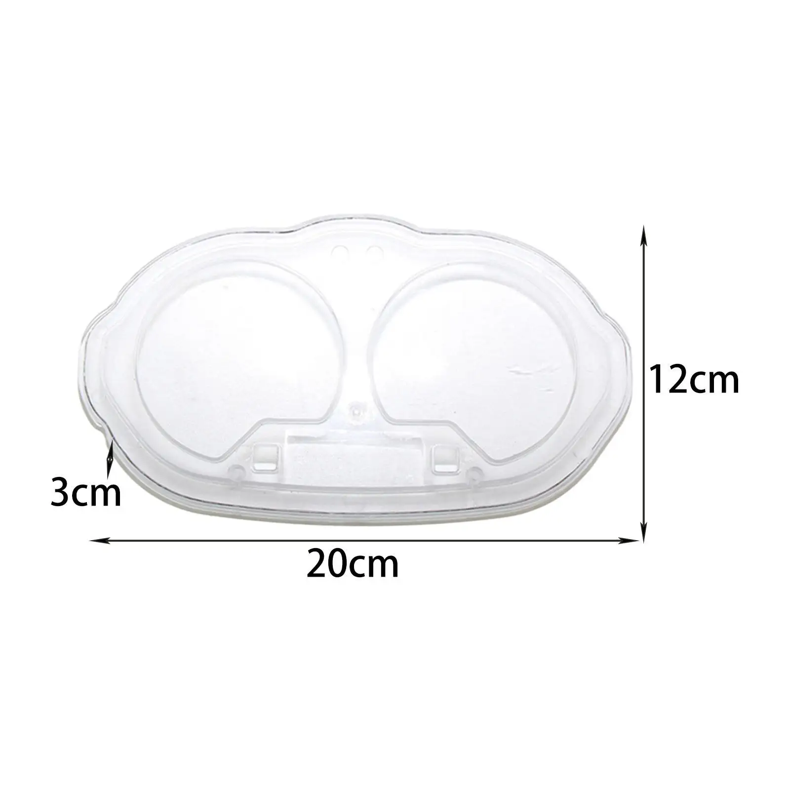 Instrument Case Gauge Housing Odometer Cover ABS Fit for Kilometer Case