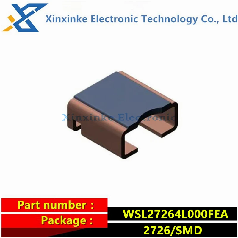 WSL27264L000FEA 2726 0.004R Power Metal Strip Resistors 4mΩ Current Sense Resistors - SMD .004 OHM 1% 3W 75PPM