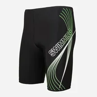 New Swimsuit Mens Swimming Trunks Sexy Swimwear Quick-dry Boxer Shorts Tight Swim Trunks Plus Size Quick Dry Swimming 2